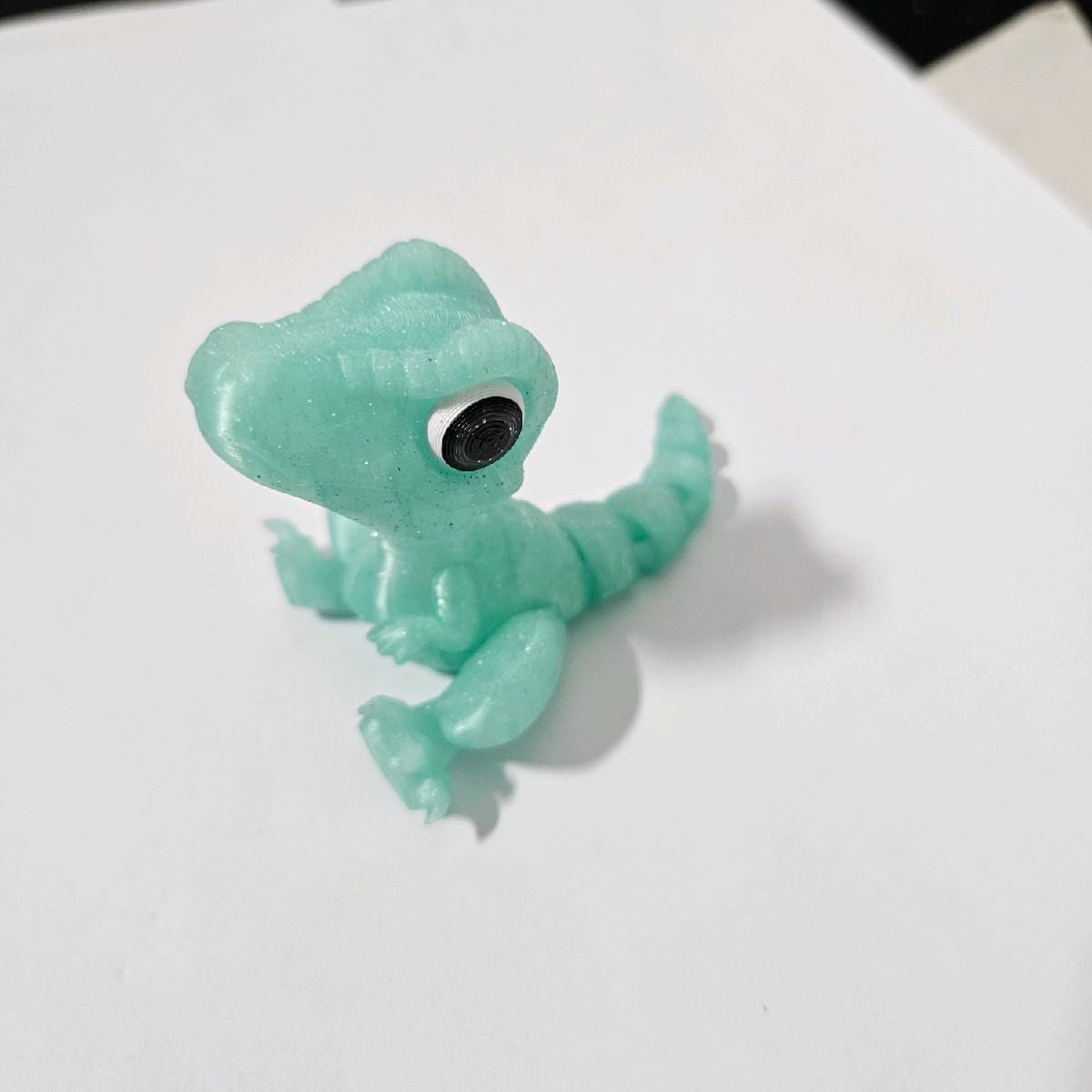 3D Printed Tiny Dino (Dinosaur) - Fidget Toy for ADHD, Autism and Anxiety Relief, obsessed fidgetstoys - Image 4