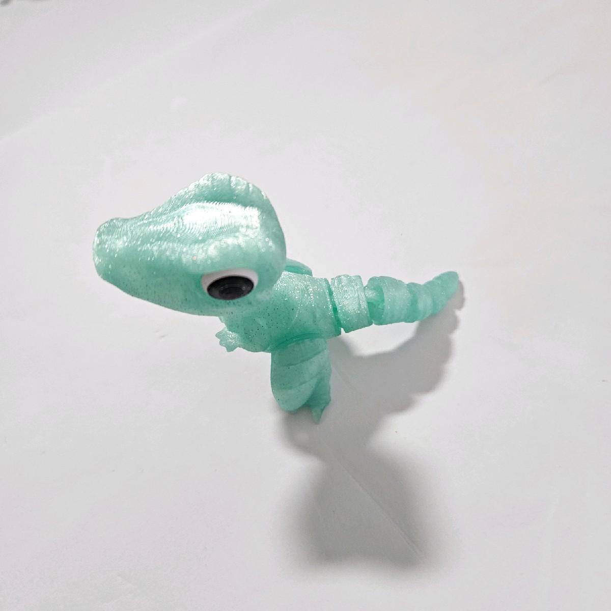 3D Printed Tiny Dino (Dinosaur) - Fidget Toy for ADHD, Autism and Anxiety Relief, obsessed fidgetstoys - Image 5
