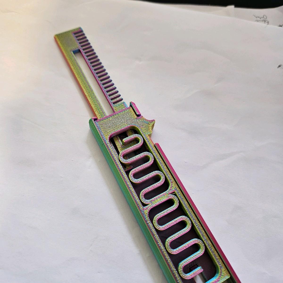 Spring Loaded Fidget Comb for ADHD, Autism and Anxiety - Stress Relief Toy fidgetstoys - Image 3