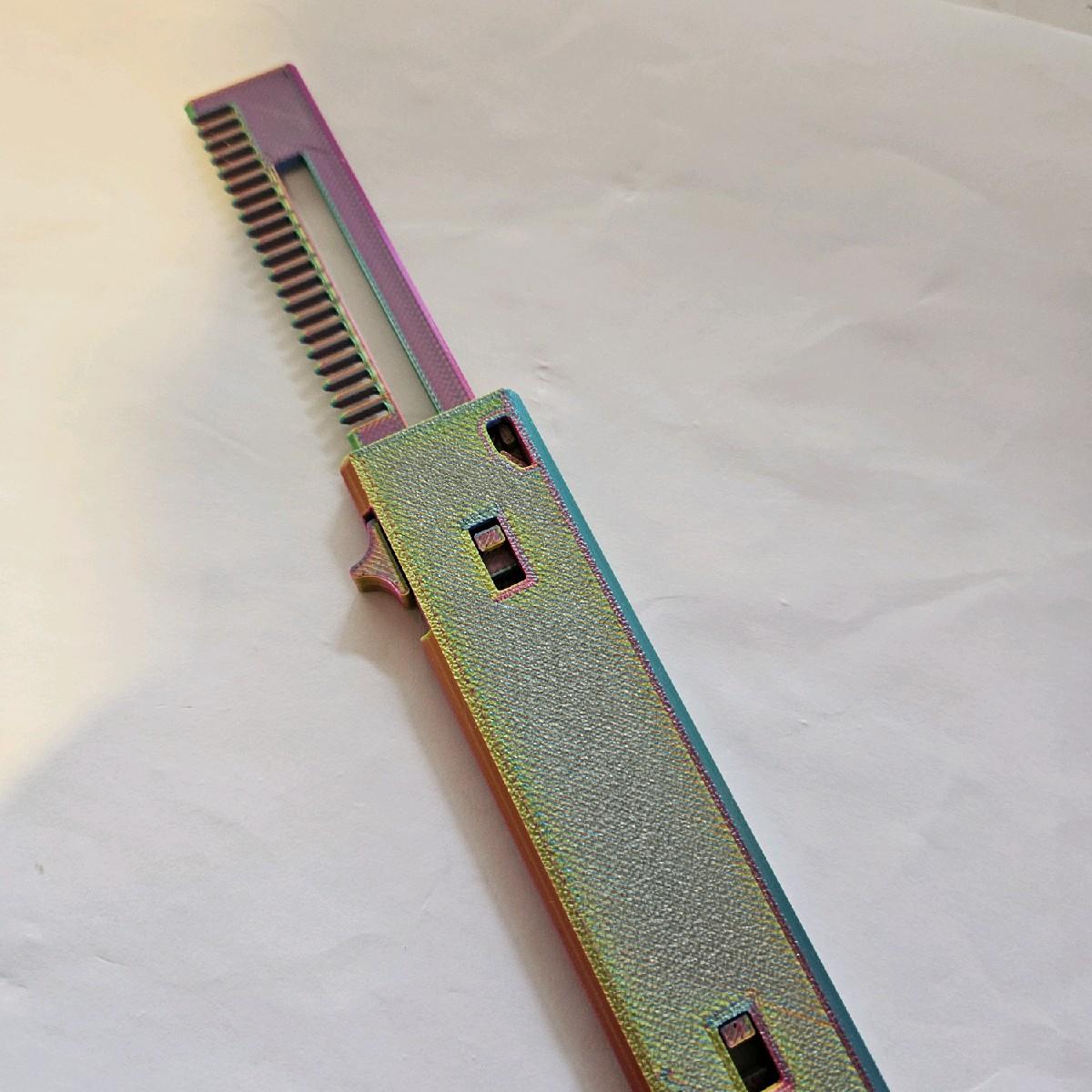 Spring Loaded Fidget Comb for ADHD, Autism and Anxiety - Stress Relief Toy fidgetstoys - Image 4