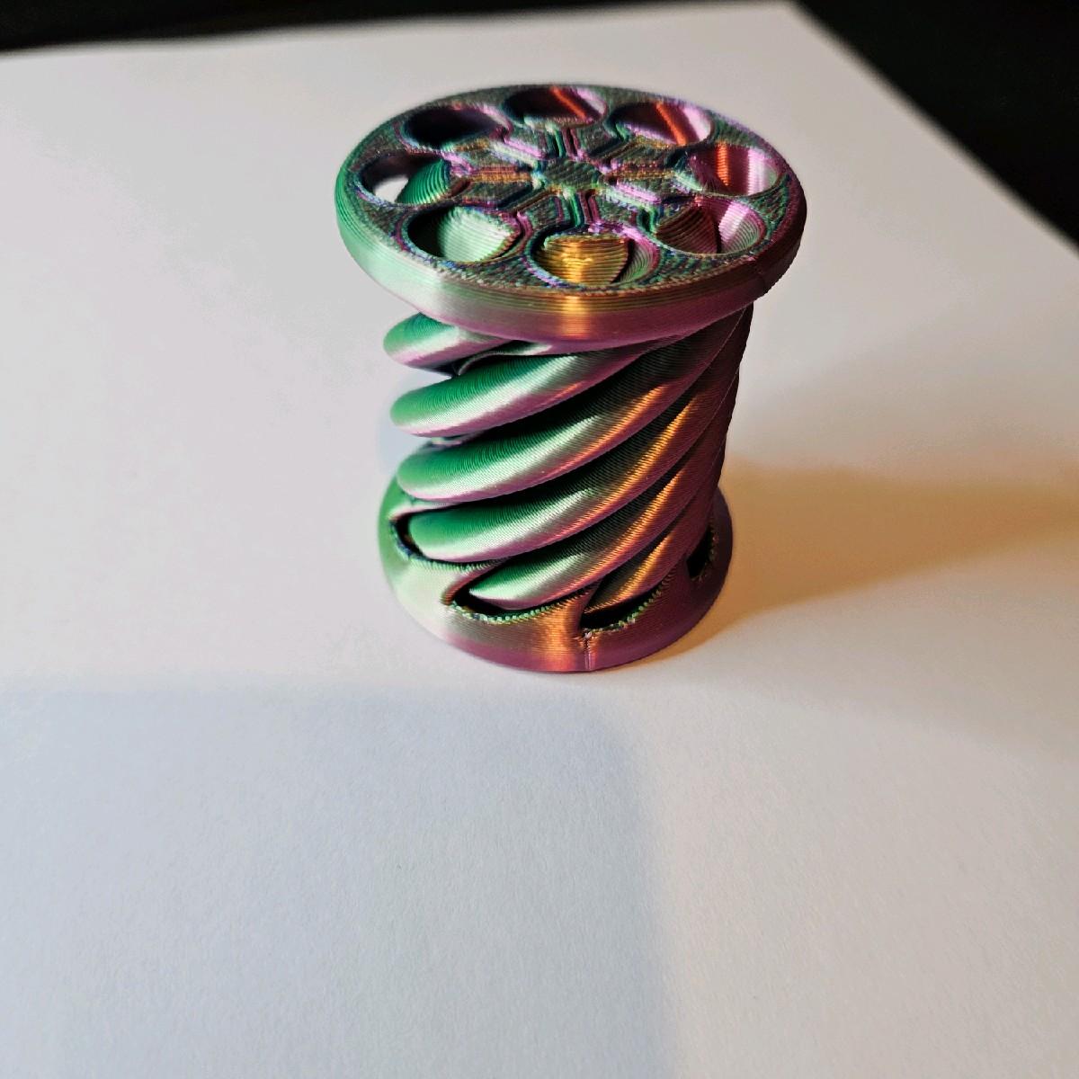 The Viral Impossible Vortex - Multicolour 3D Printed Object. Stress Relief, Fidget Toy. fidgetstoys