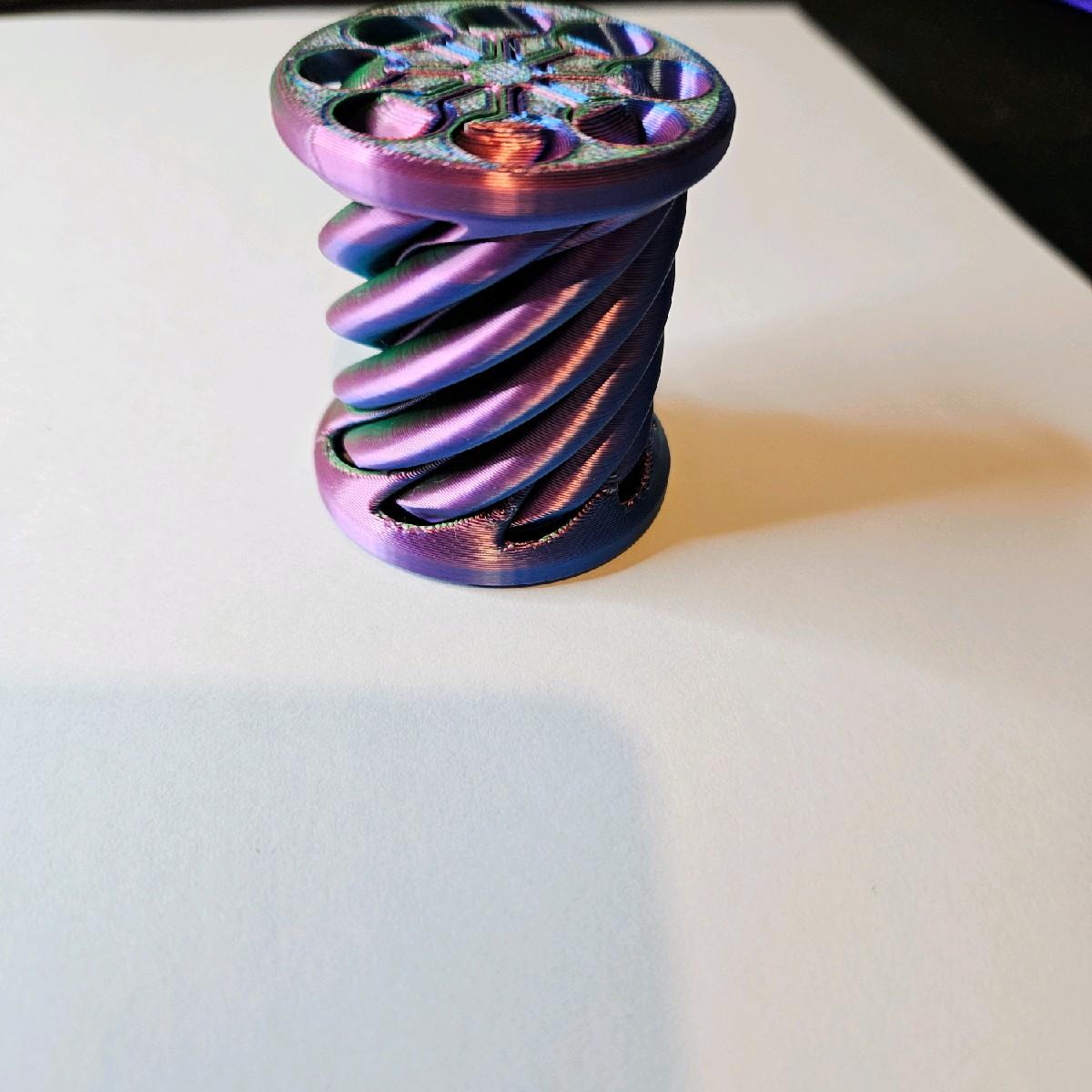 The Viral Impossible Vortex - Multicolour 3D Printed Object. Stress Relief, Fidget Toy. fidgetstoys - Image 3