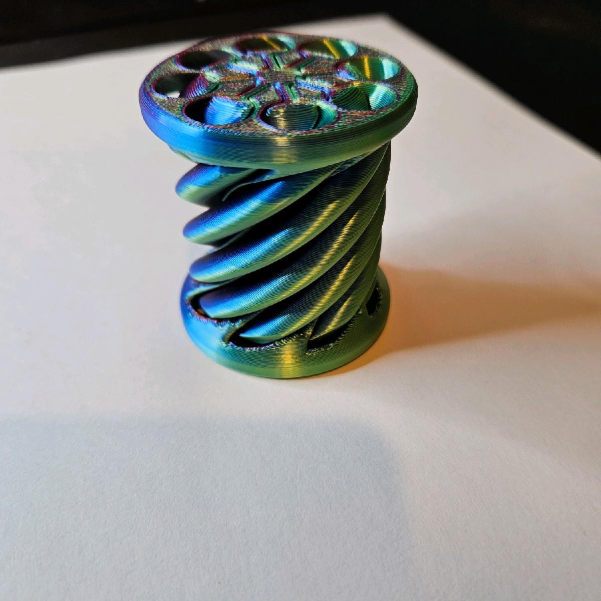 The Viral Impossible Vortex - Multicolour 3D Printed Object. Stress Relief, Fidget Toy. fidgetstoys - Image 4