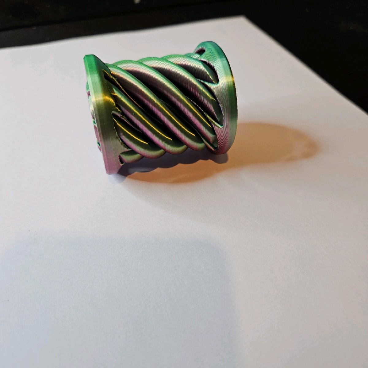 The Viral Impossible Vortex - Multicolour 3D Printed Object. Stress Relief, Fidget Toy. fidgetstoys - Image 5