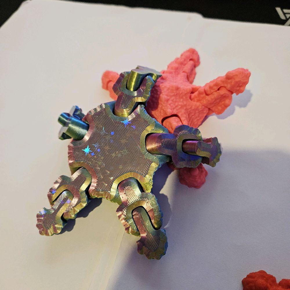 Articulated Starfish Fidget Toy for ADHD, Autism, and Anxiety Relief - Image 3