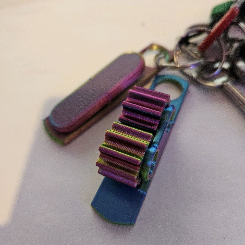 Keyring Fidget Toy for ADHD, Autism and Anxiety Relief - Stress Relief Toy - Image 2