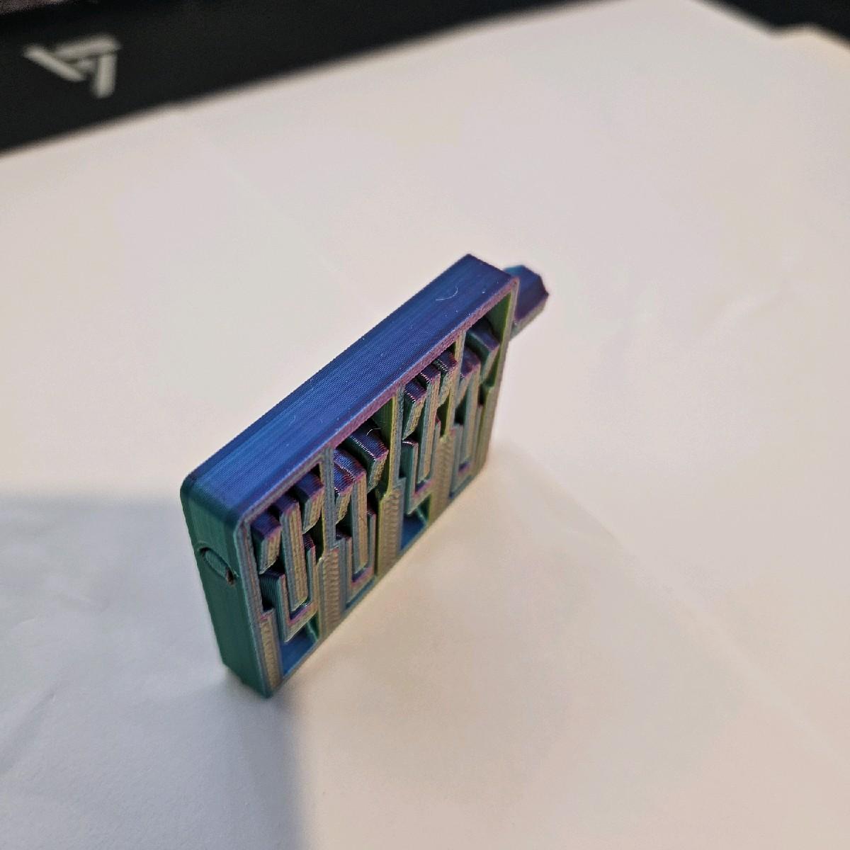 Multicolour Engine/Piston Fidget Keyring for ADHD, Autism or Anxiety Relief - Image 5