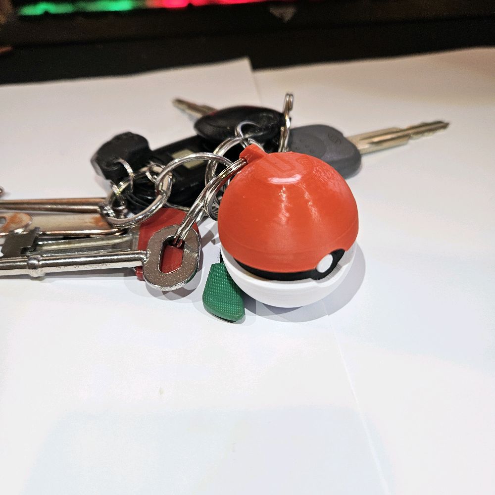 Pokeball Keyring Mechanical Keyboard Clicker for ADHD, Autism and Anxiety - Stress Relief Toy - Image 3