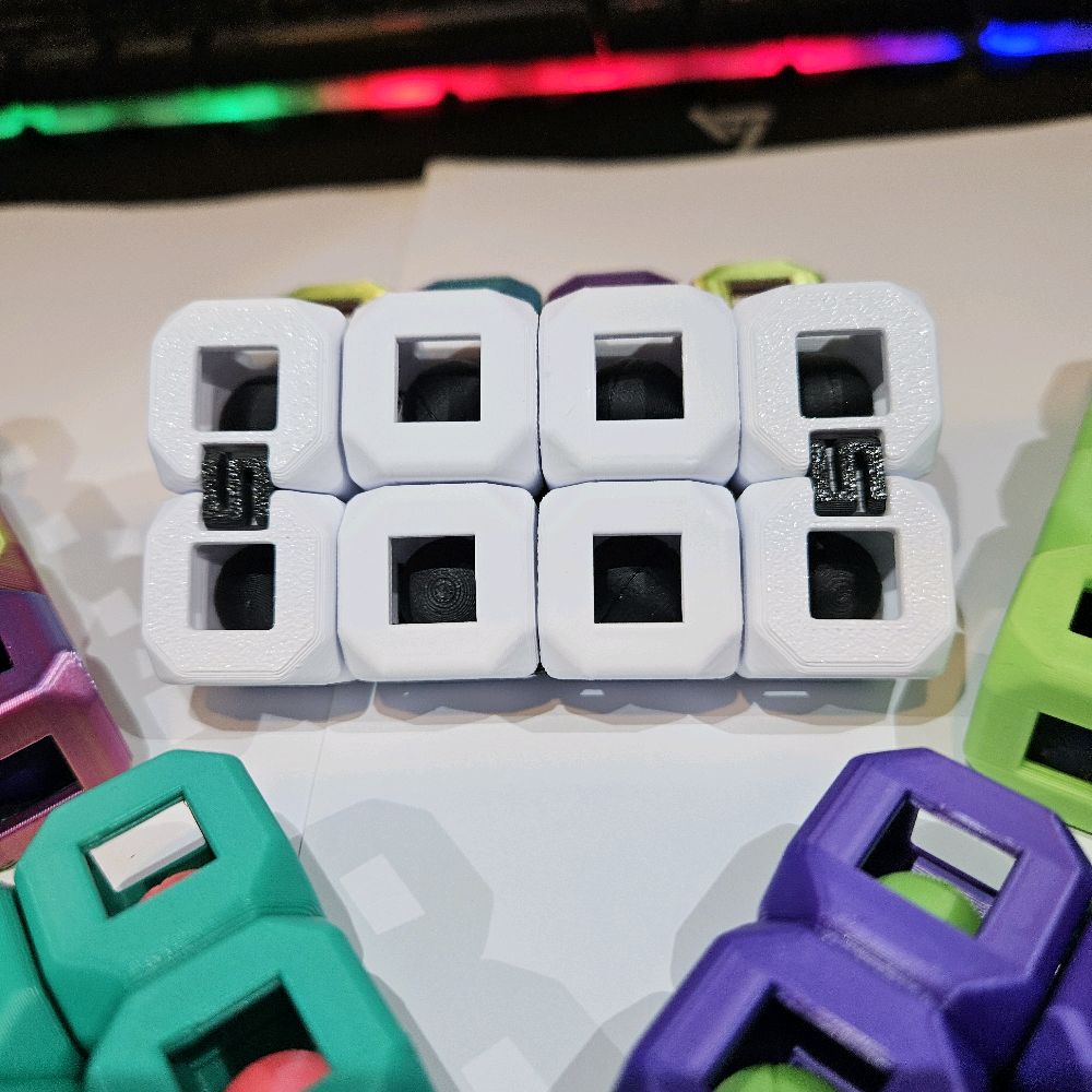 Infinity Cube with Balls for ADHD, Autism and Anxiety Relief - Fidget Toy - Image 4