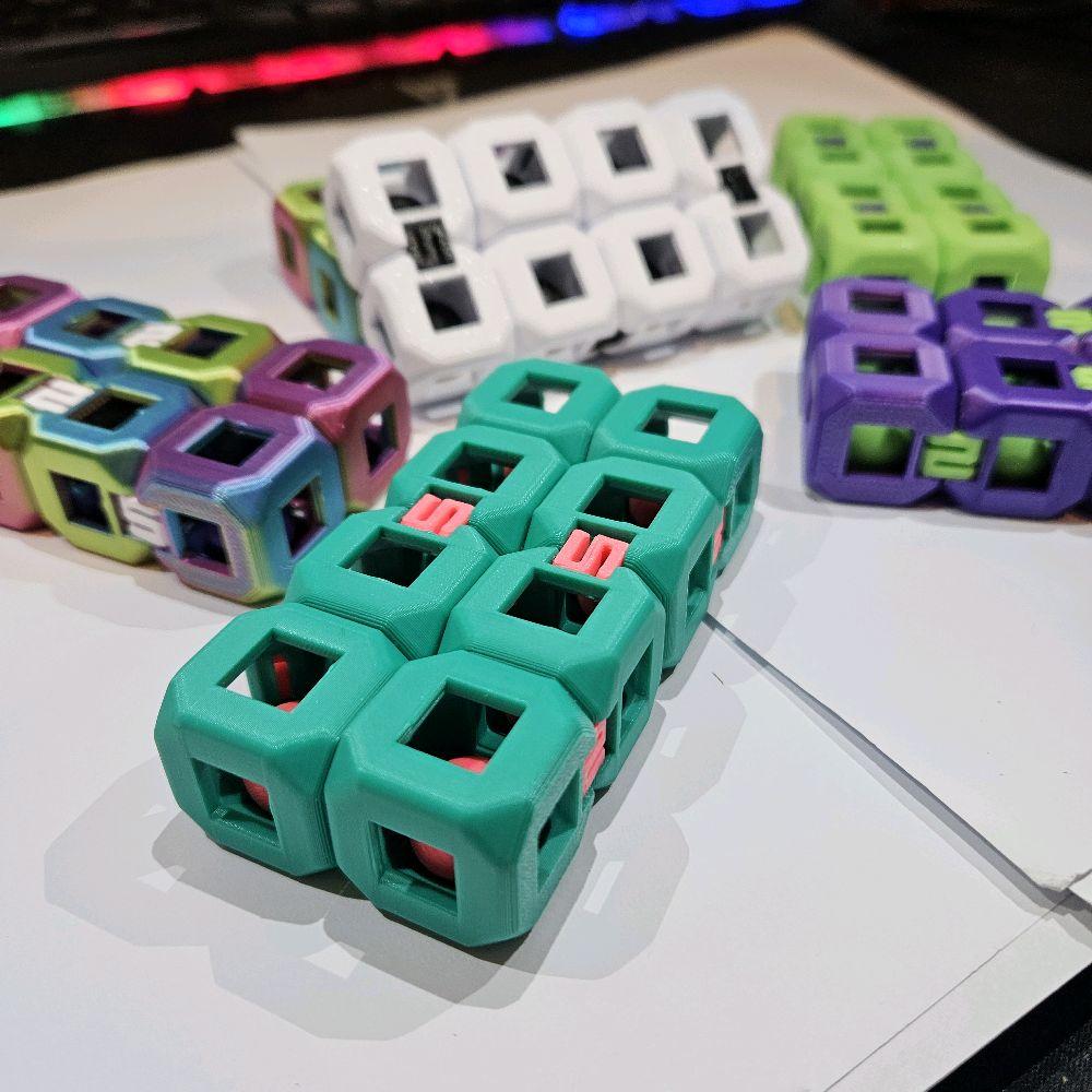Infinity Cube with Balls for ADHD, Autism and Anxiety Relief - Fidget Toy - Image 5