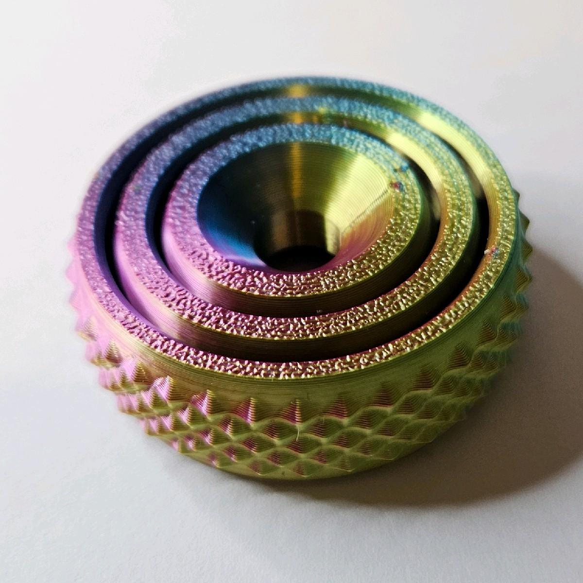 Gyro Fidget Spinner, 3D Printed, Multicolour, Ideal for Autism and ADHD fidgetstoys - Image 3