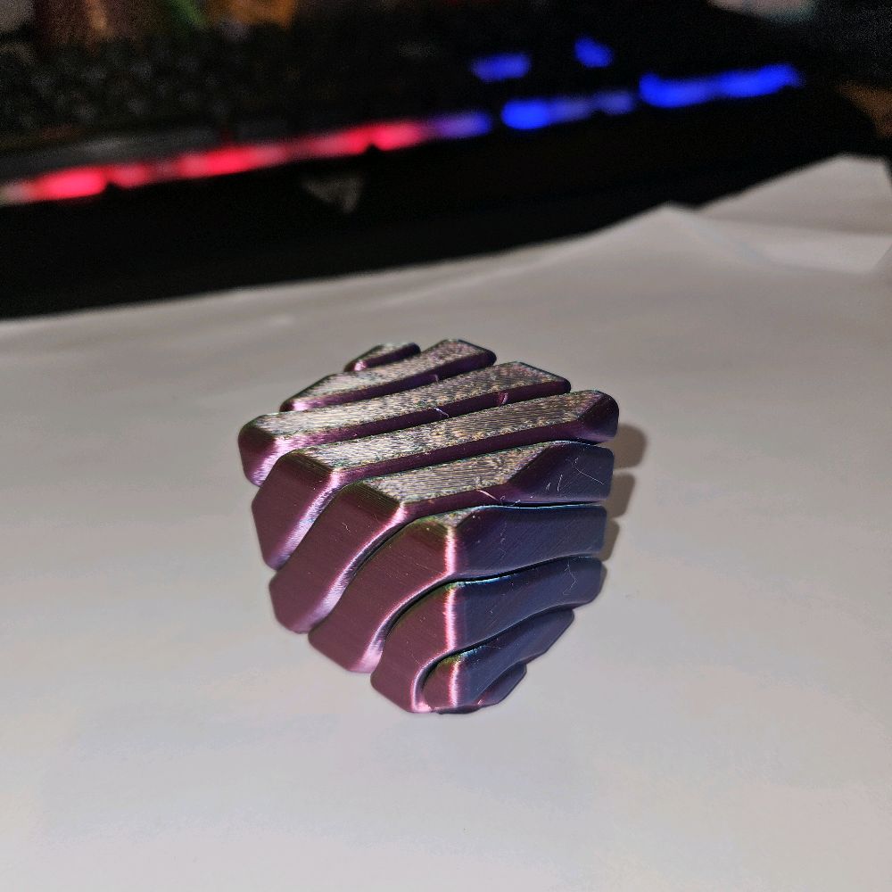 Passthrough Cube Puzzle - 3D Printed Fidget Toy by GS3Ds - Image 2