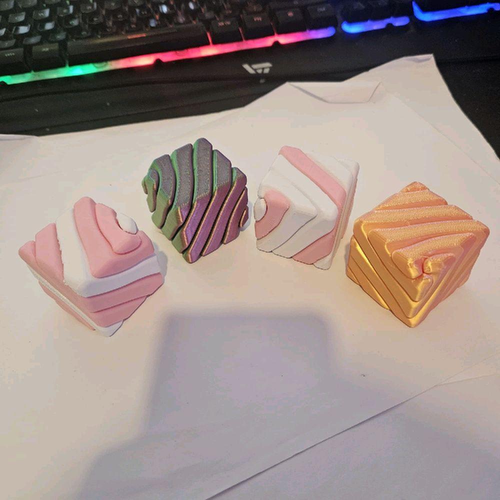 Passthrough Cube Puzzle - 3D Printed Fidget Toy by GS3Ds - Image 5