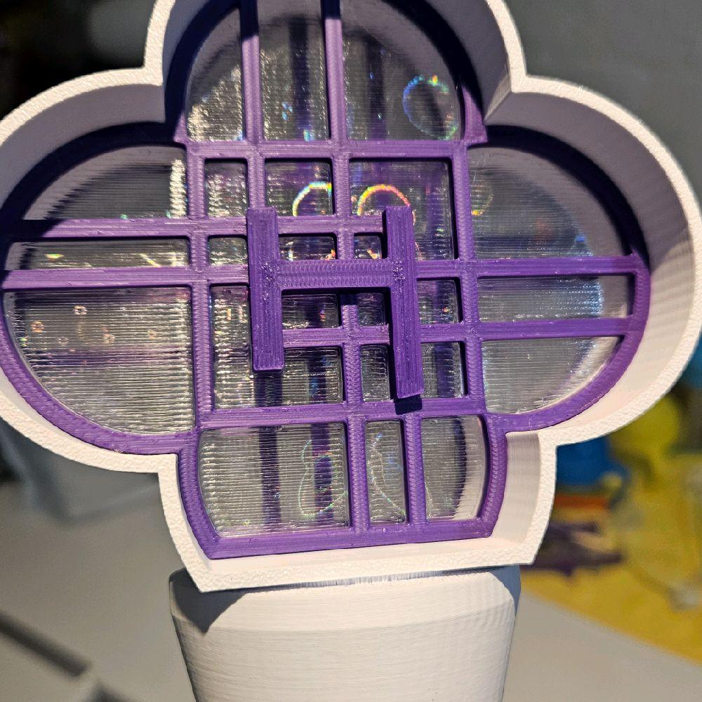 Huntrix/Saja Light Wand/Stick - Toy Prop with Unique Design and Vibrant White for Enhanced Play Experience - Image 4