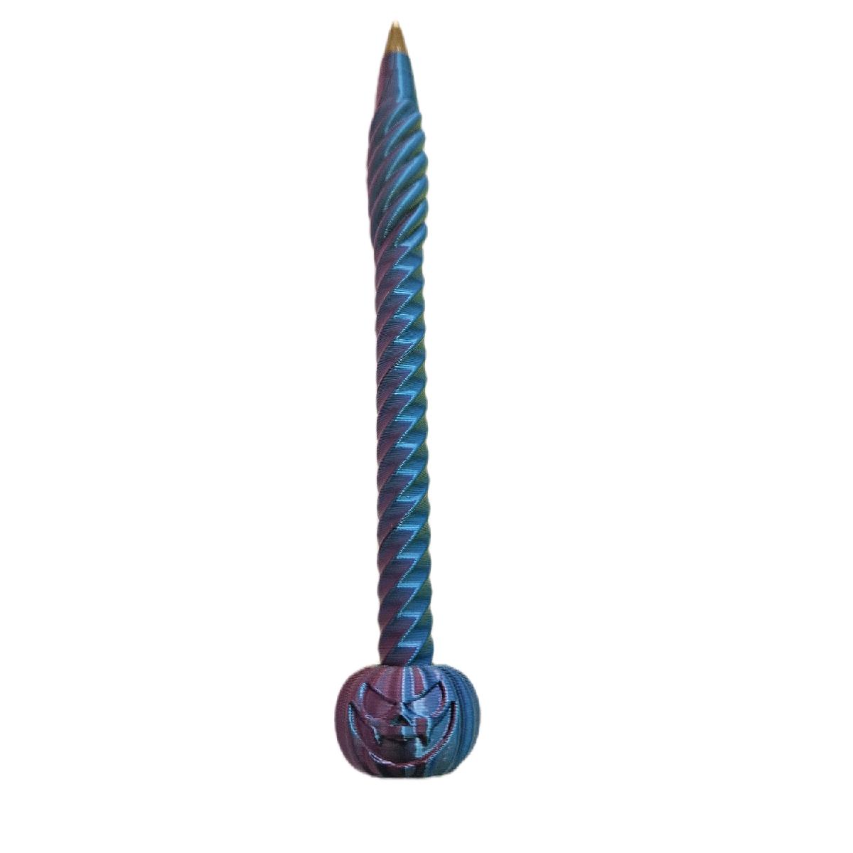 Halloween Style Fidget Pen in Multicolour - Writing Tool for Stress Relief