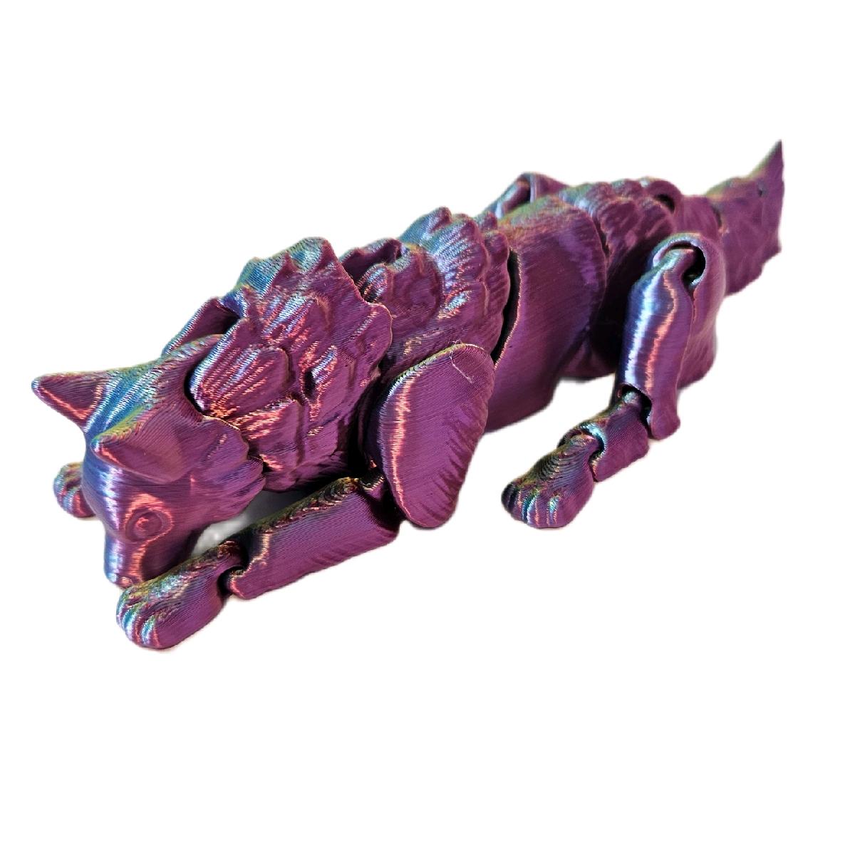 Multicolour Fidget Wolf - Flexible Stress Relief Toy for Children and Adults fidgetstoys - Image 4